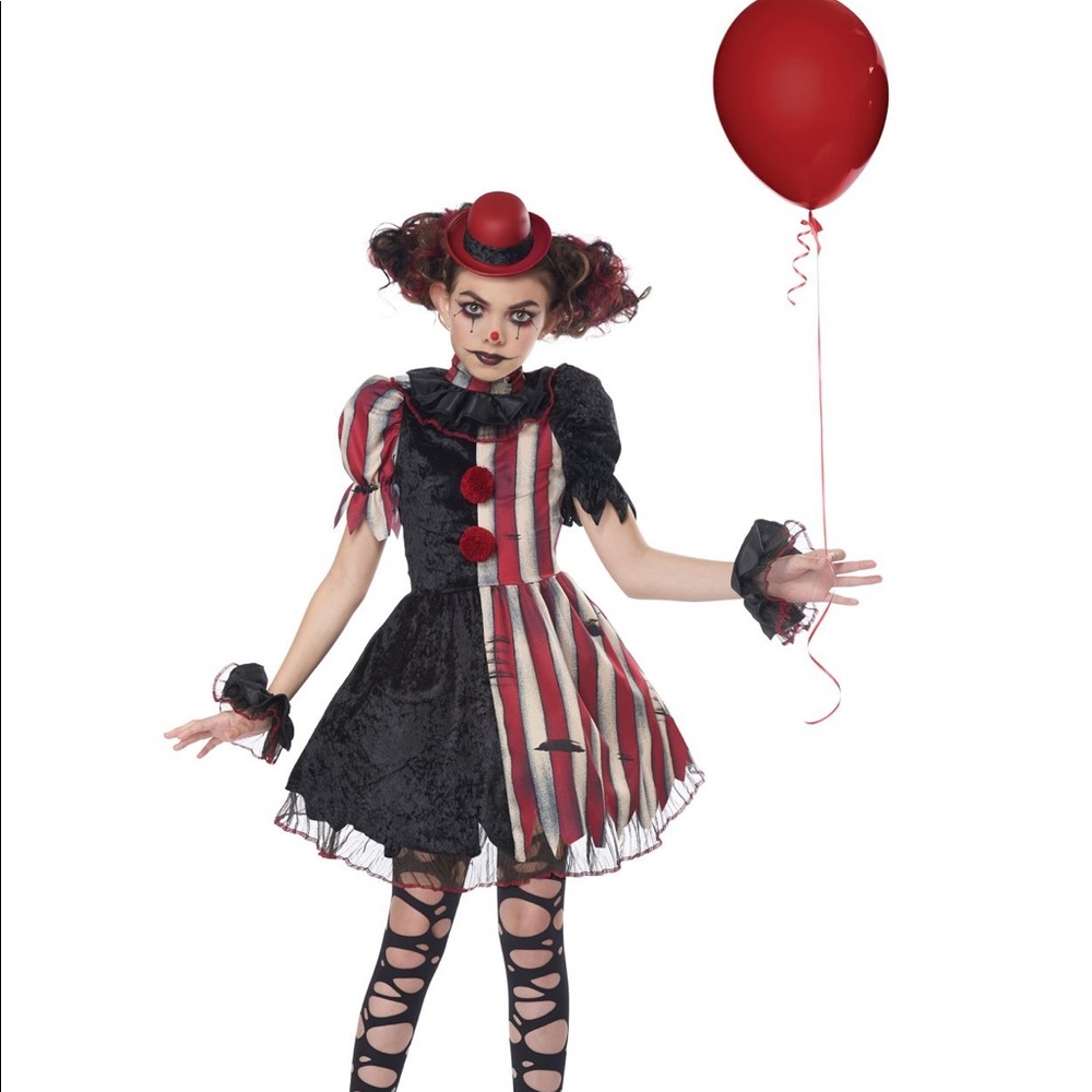 Twisted clown Halloween costume